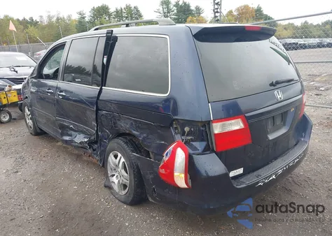 2005 Honda Odyssey Ex z USA, uszkodzony, nr VIN 5FNRL38475B104677